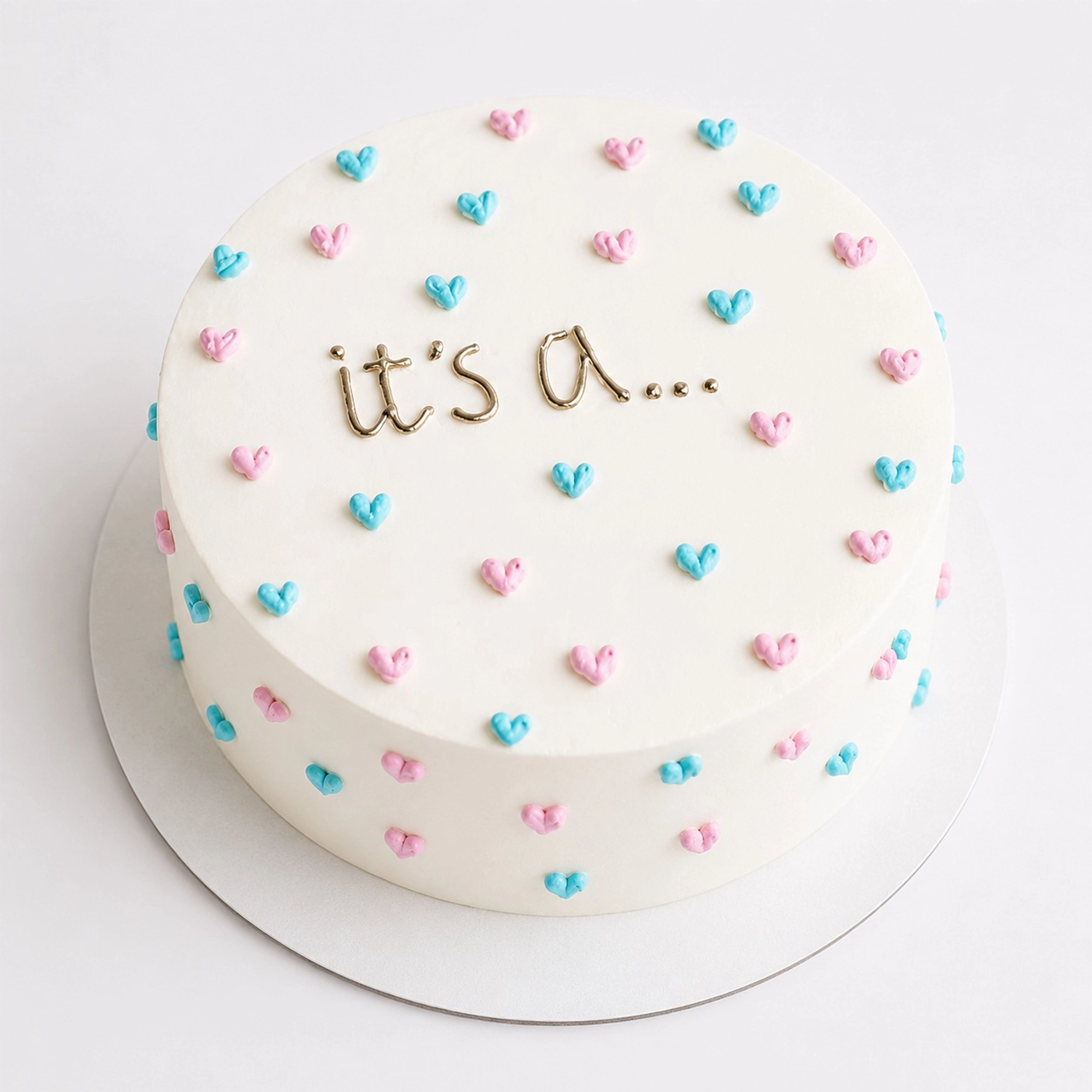Gender Reveal Cake