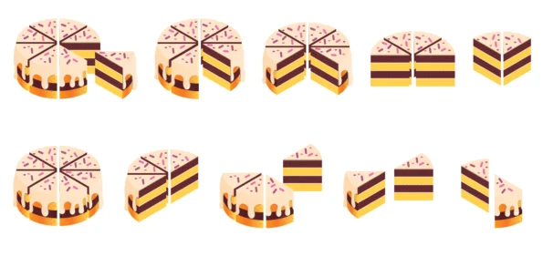 cake-cutting size