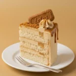 Lotus cake slice in Abu Dhabi