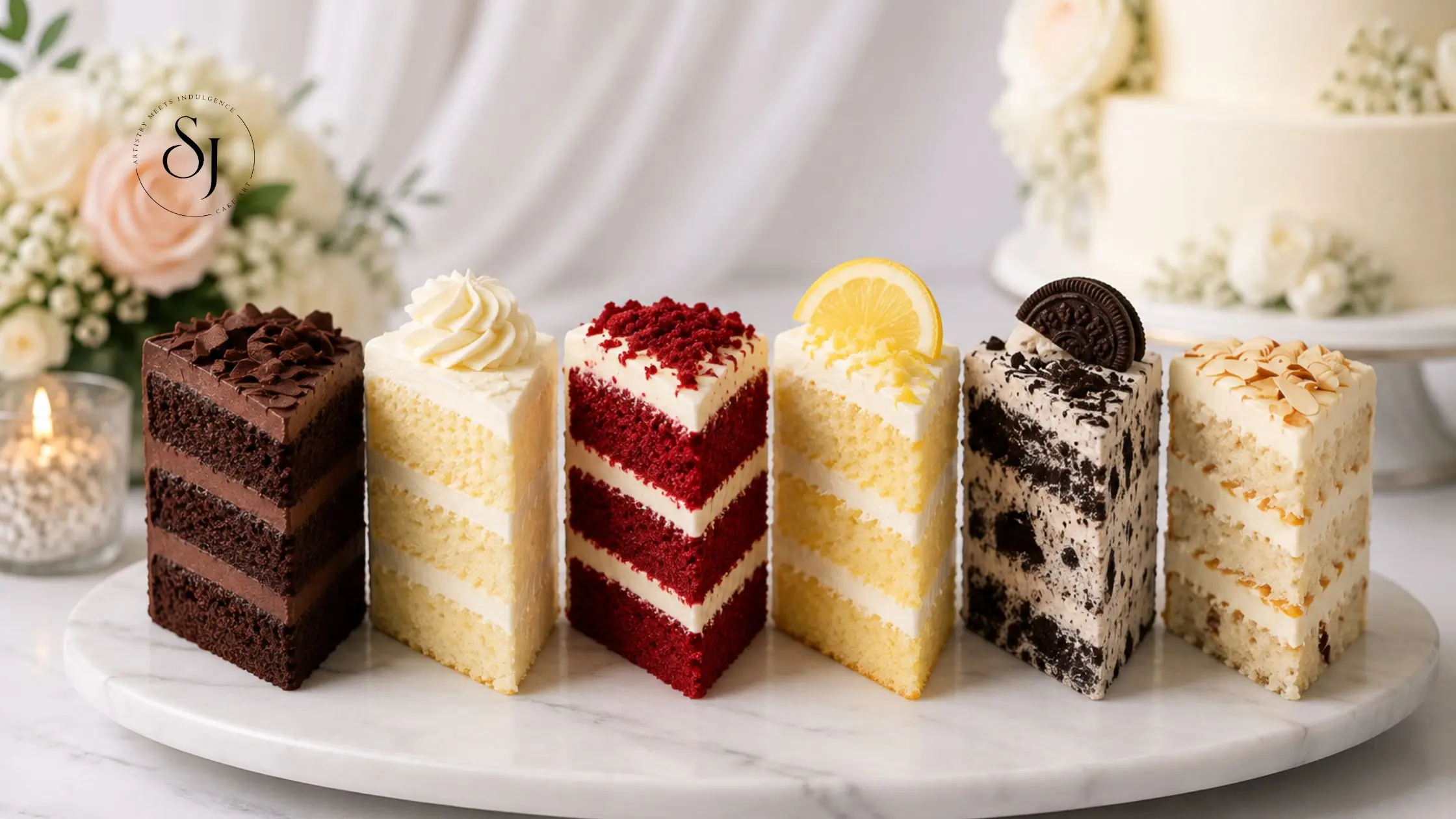 Most Common Wedding Cake Flavors