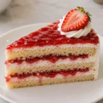 Strawberry Slice Cake in Abu Dhabi