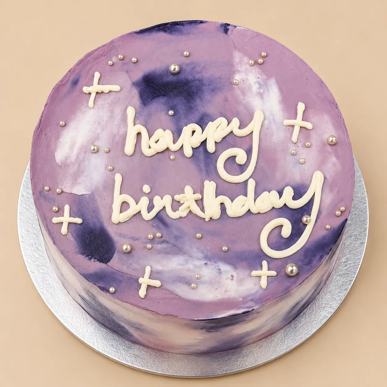 Purple_Marble_Birthday_Cake Purple Marble Birthday Cake in Abu Dhabi
