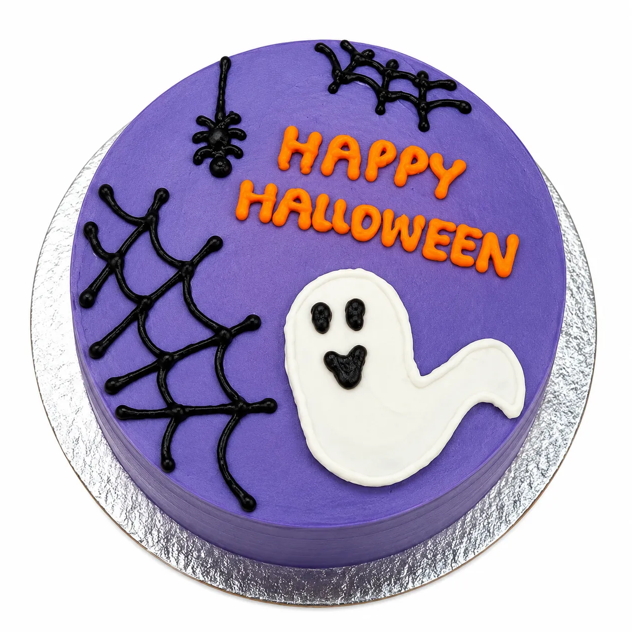 Spooky Ghost Halloween Cake spooky ghost halloween cake at SJ Cake Art