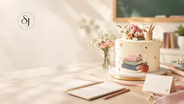 Teachers day cake in Abu Dhabi